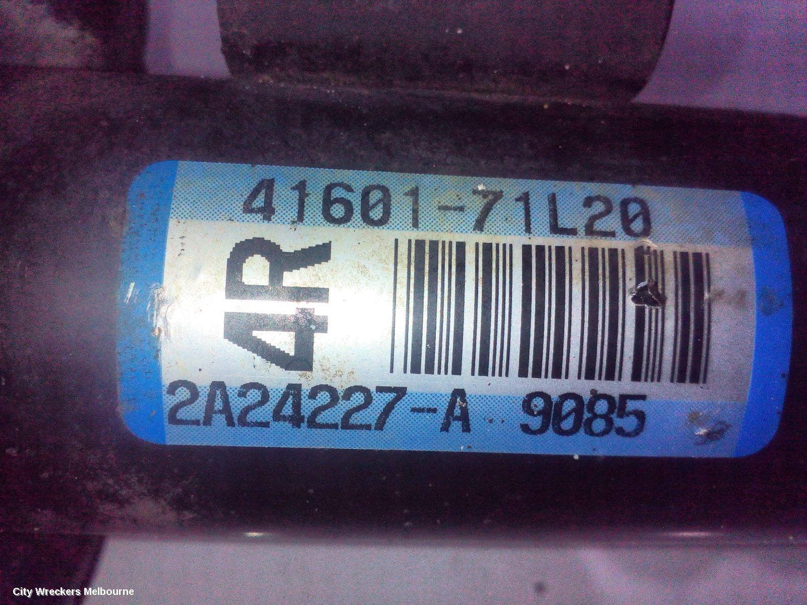 SUZUKI SWIFT RIGHT FRONT STRUT, FZ, 1.4, PETROL, 03/2012 - 03/2017