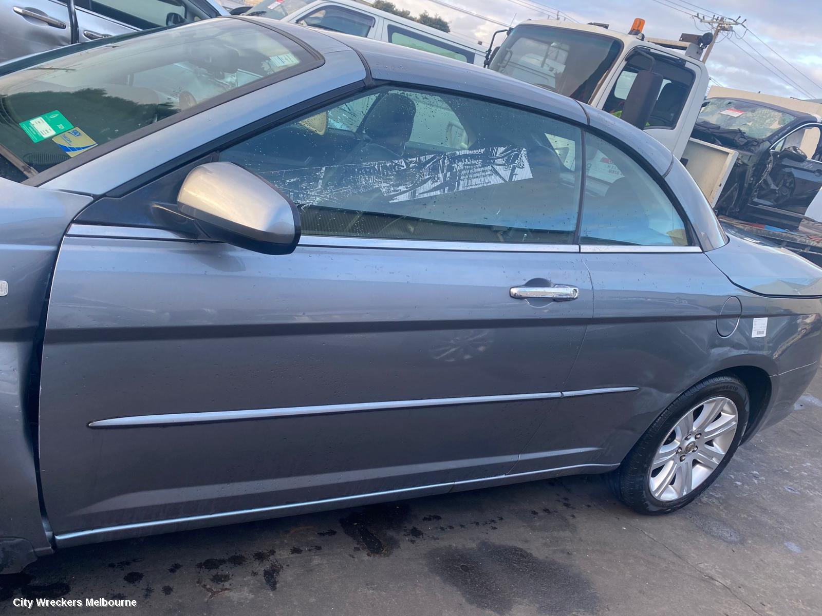CHRYSLER SEBRING REAR BUMPER, JS, CABRIO, 05/2007 - 12/2011