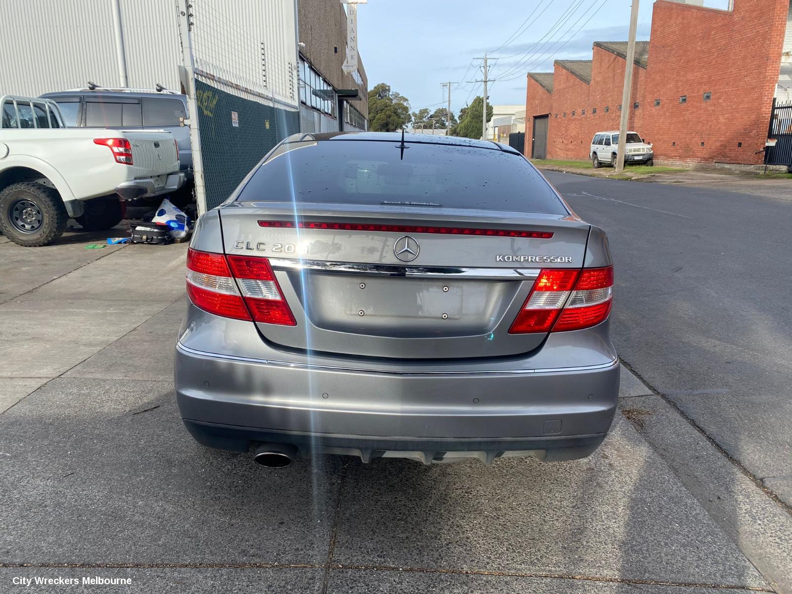 MERCEDES CLC CLASS BOOTLID/TAILGATE, TAILGATE, CL203, 08/2008 - 03/2011