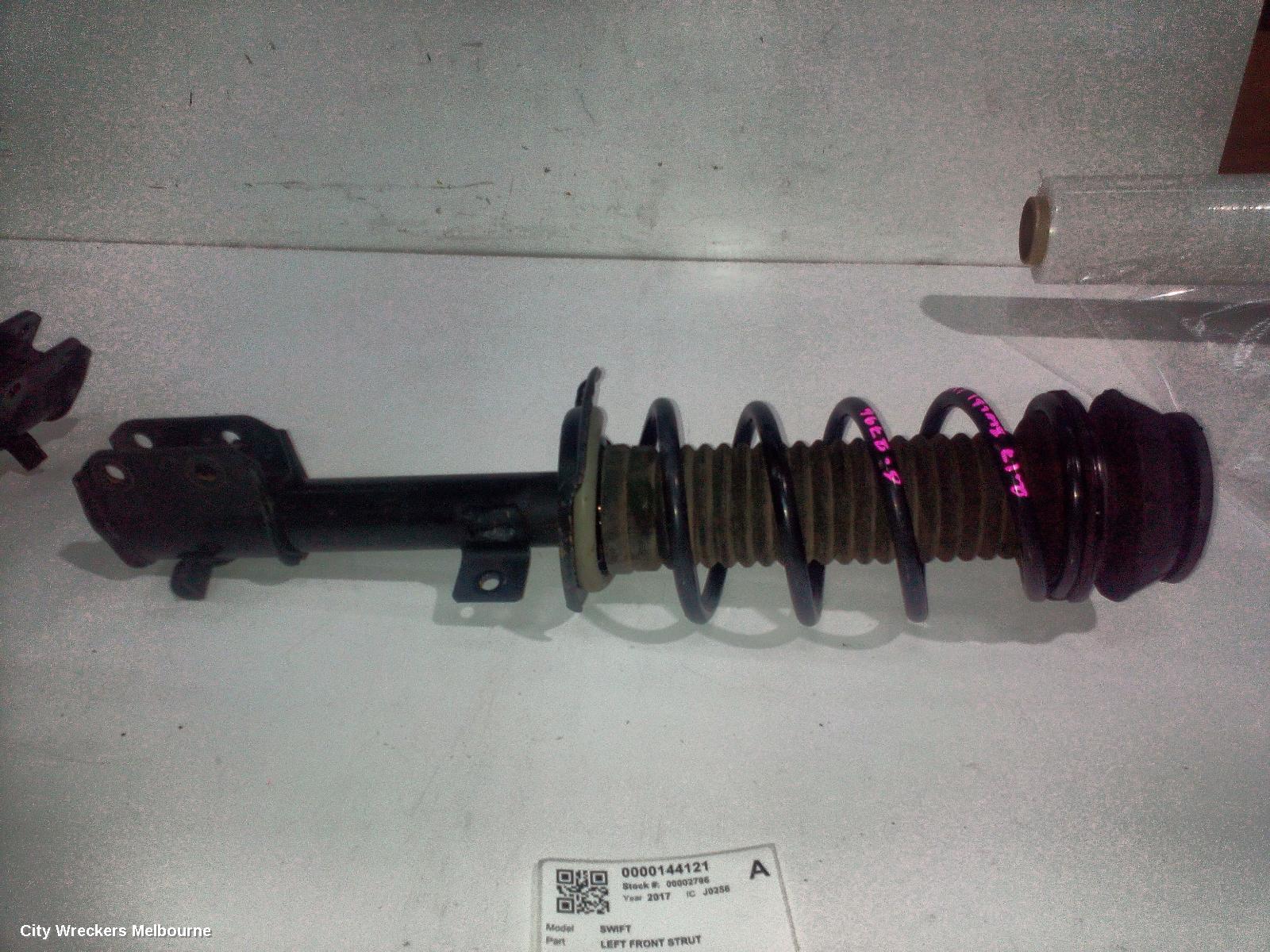 SUZUKI SWIFT LEFT FRONT STRUT, FZ, 1.4, PETROL, 03/2012 - 03/2017
