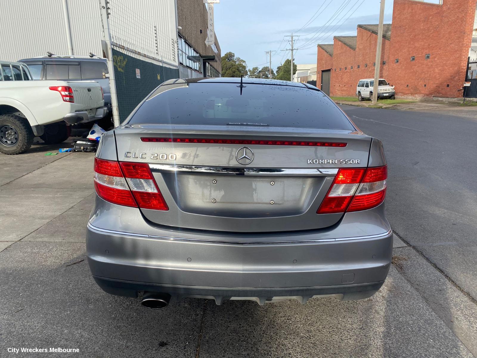MERCEDES CLC CLASS BOOTLID/TAILGATE, TAILGATE, CL203, 08/2008 - 03/2011