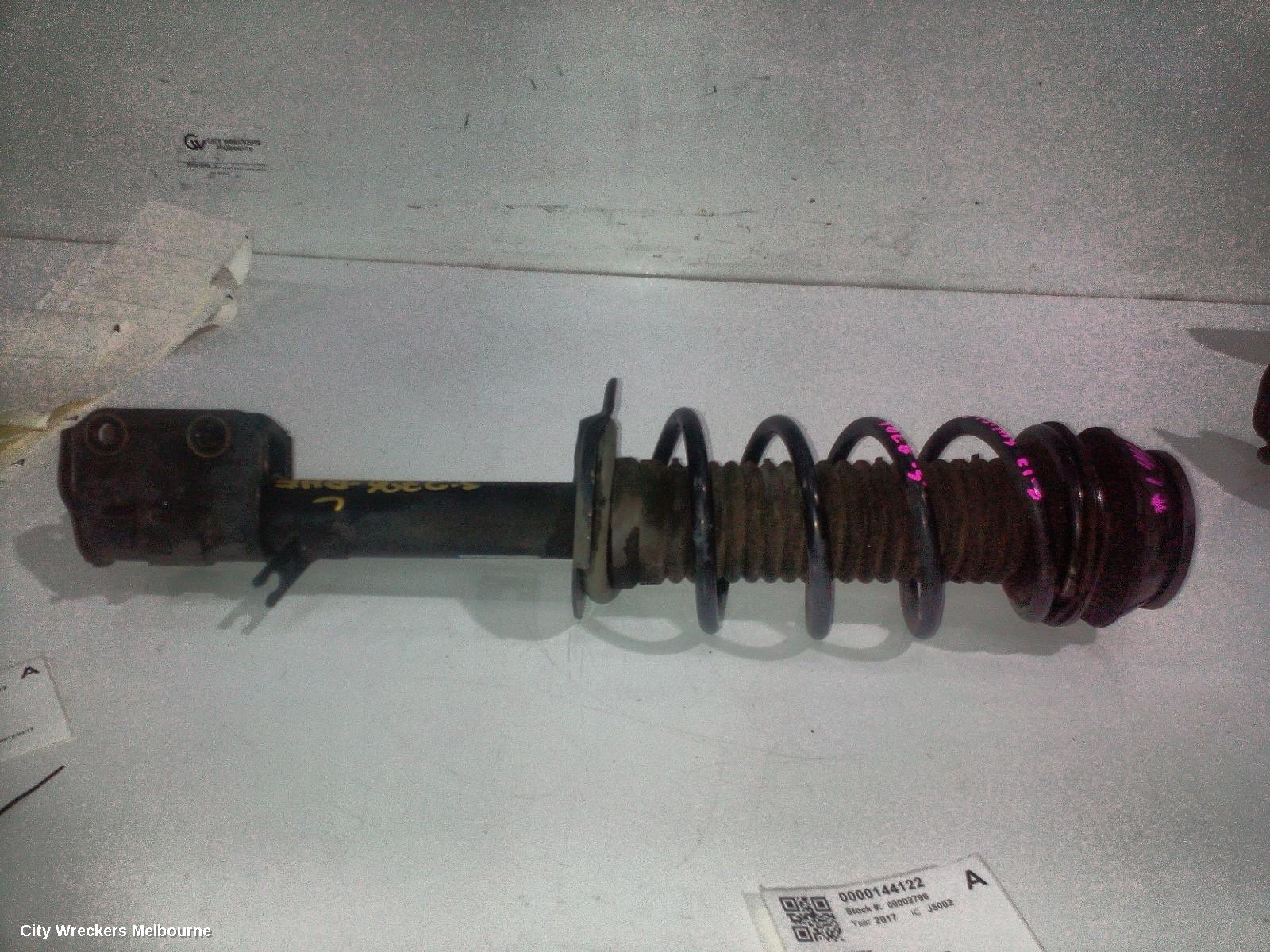 SUZUKI SWIFT RIGHT FRONT STRUT, FZ, 1.4, PETROL, 03/2012 - 03/2017