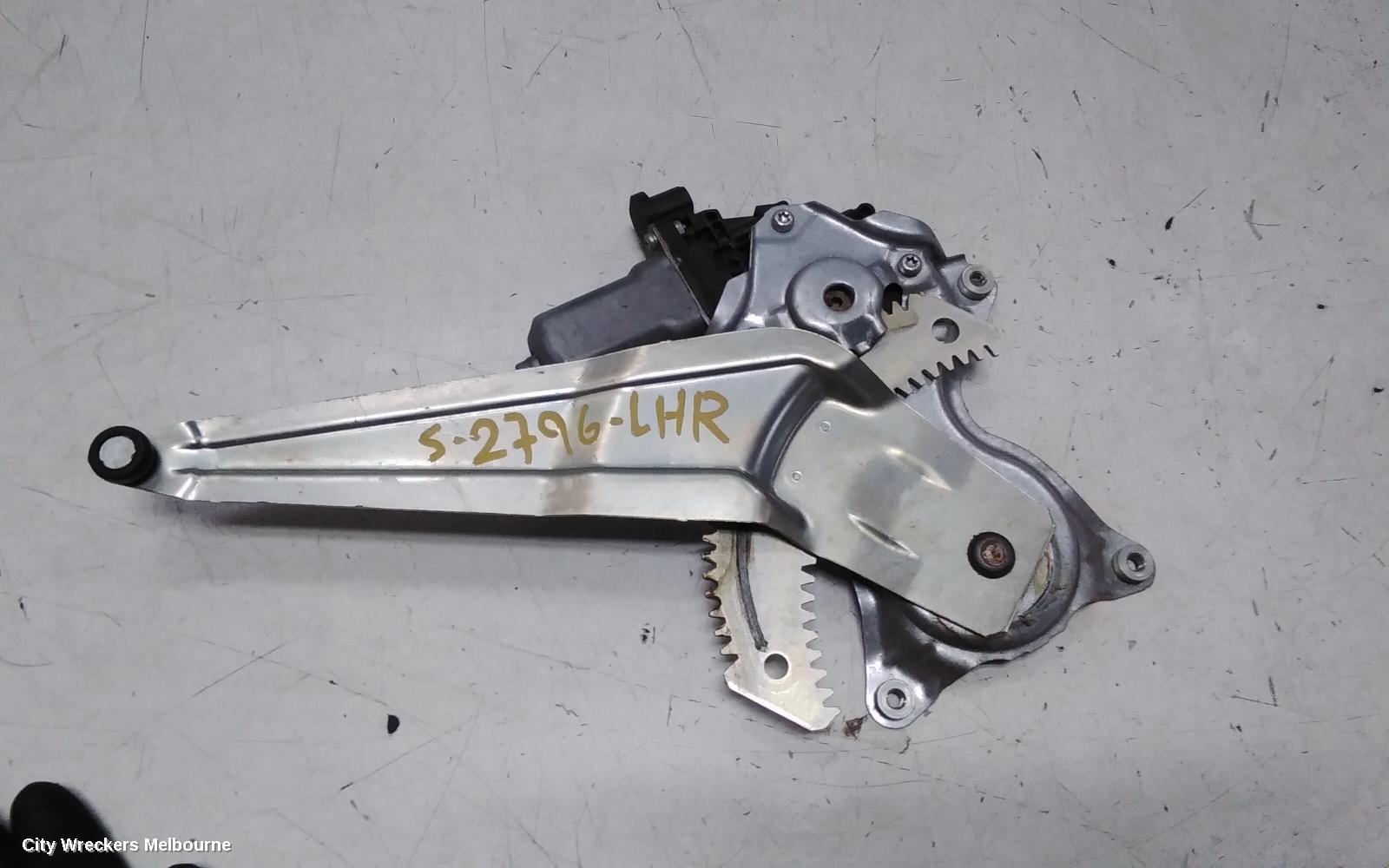 SUZUKI SWIFT LEFT REAR WND REG/MOTOR, FZ, POWER, 08/2010 - 03/2017