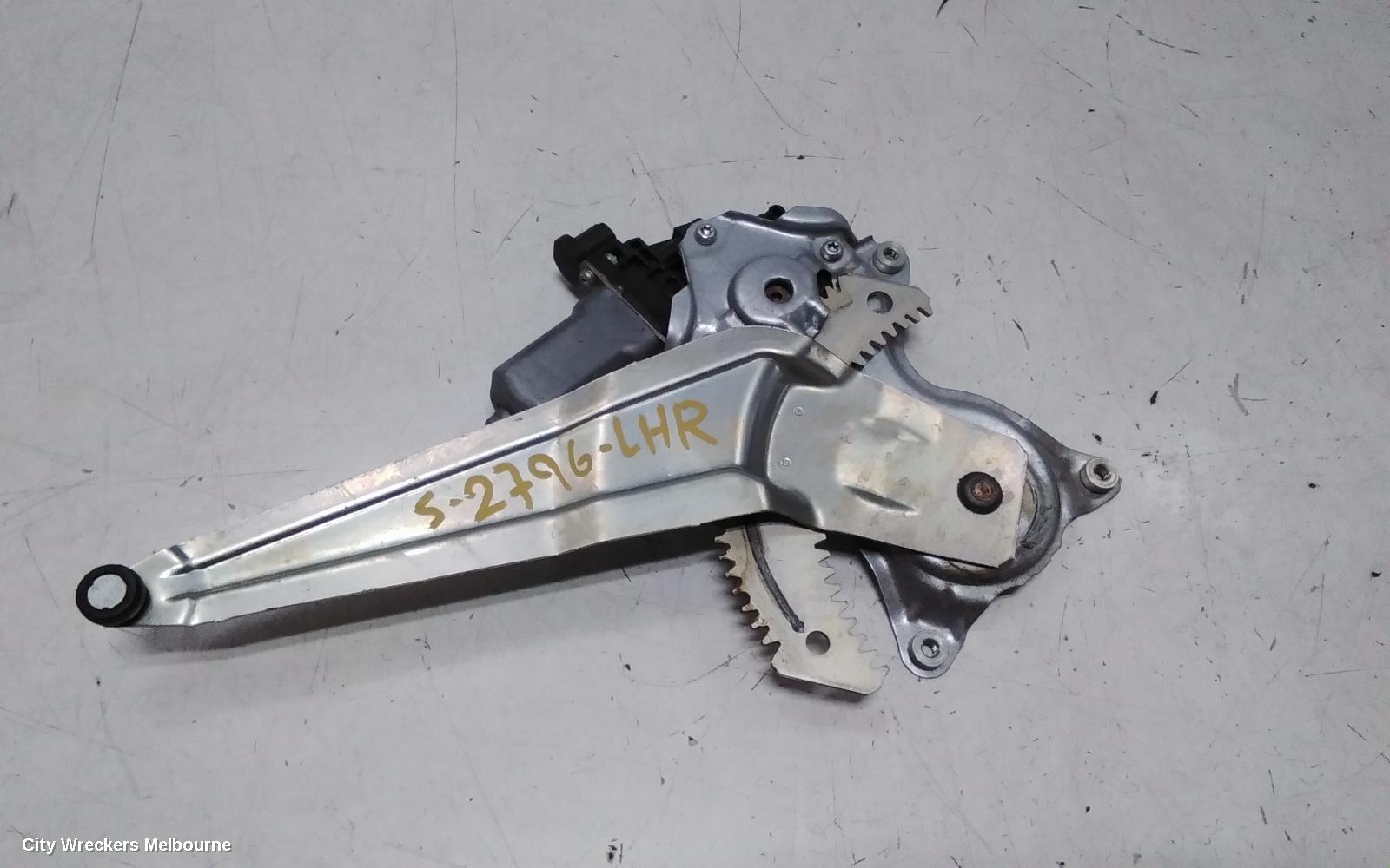 SUZUKI SWIFT LEFT REAR WND REG/MOTOR, FZ, POWER, 08/2010 - 03/2017