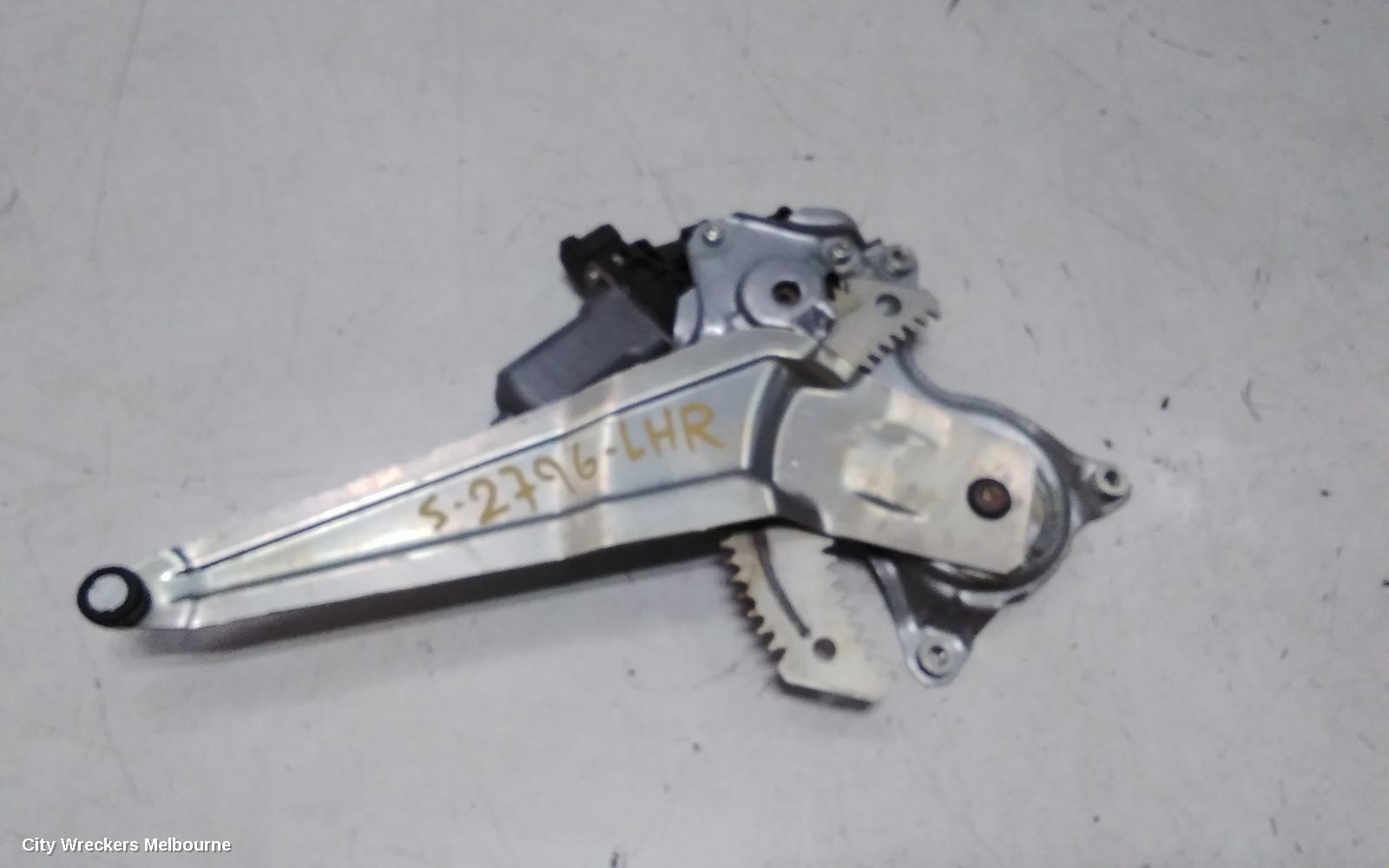 SUZUKI SWIFT LEFT REAR WND REG/MOTOR, FZ, POWER, 08/2010 - 03/2017