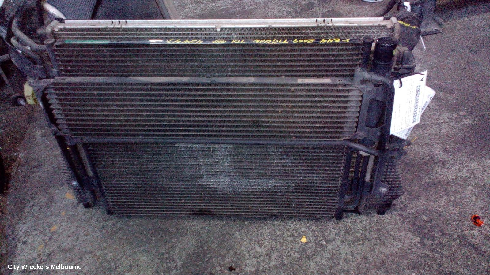 VOLKSWAGEN TIGUAN A/C CONDENSER, 5N, 05/2008 - 08/2016
