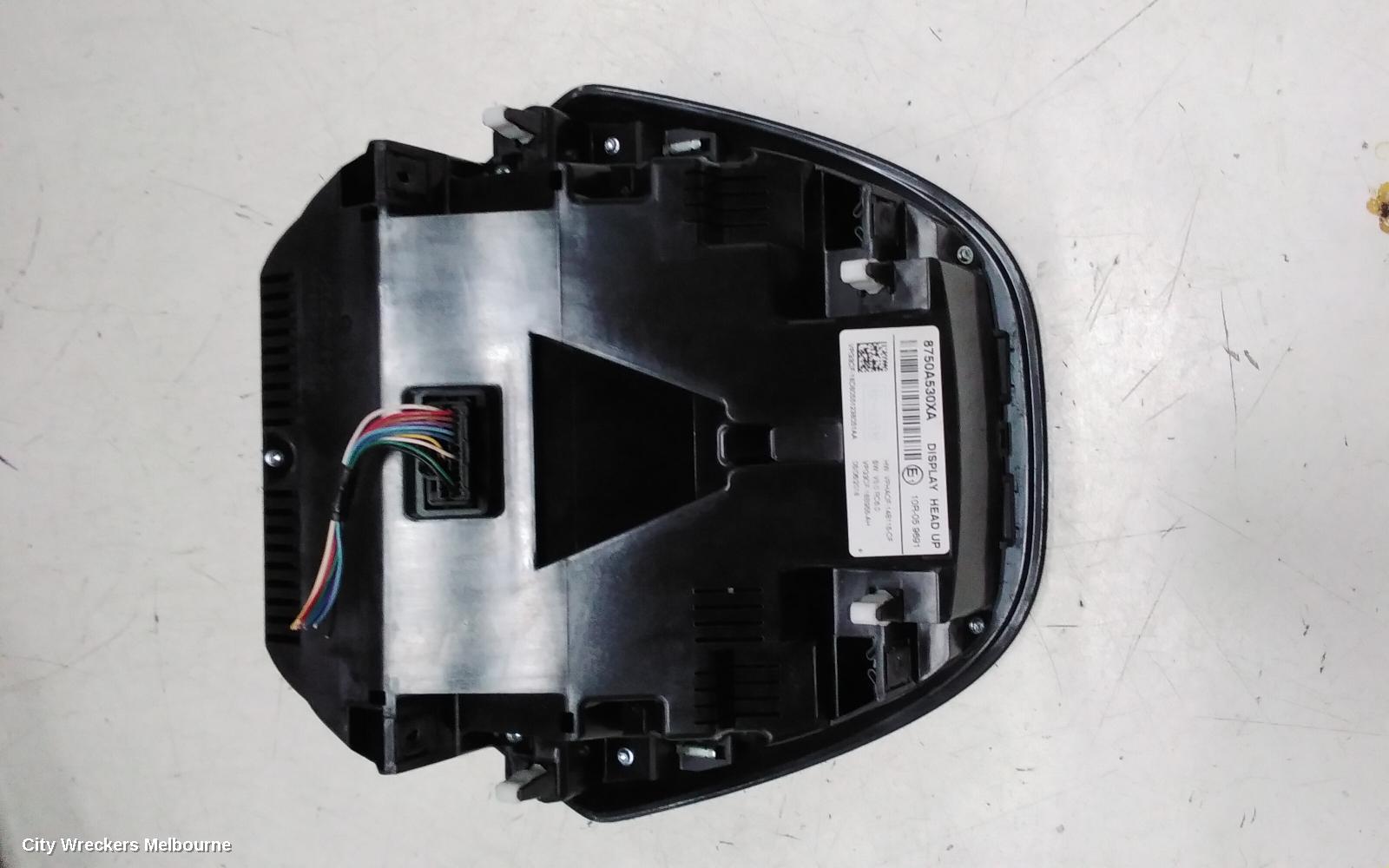 MITSUBISHI ECLIPSE CROSS INSTRUMENT CLUSTER, HEAD UP DISPLAY UNIT, YA, 11/2017 - 09/2020