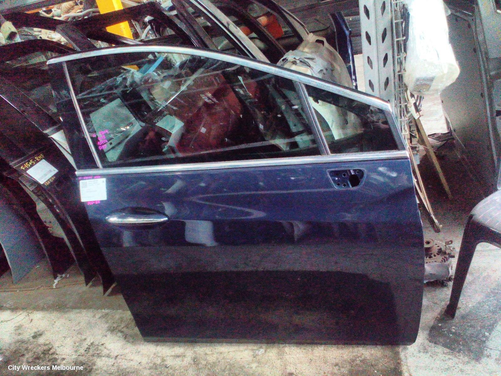 HOLDEN ASTRA RIGHT FRONT DOOR, BL, SEDAN, 05/2017 - 12/2020