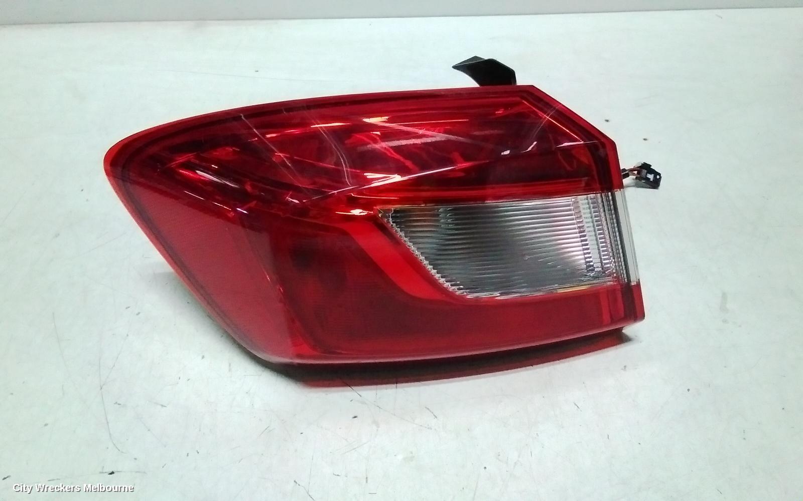 HOLDEN ASTRA LEFT TAILLIGHT, BL, SEDAN, 05/2017 - 12/2020
