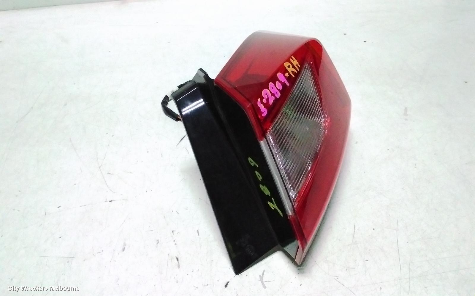HOLDEN ASTRA RIGHT TAILLIGHT, BL, SEDAN, 05/2017 - 12/2020