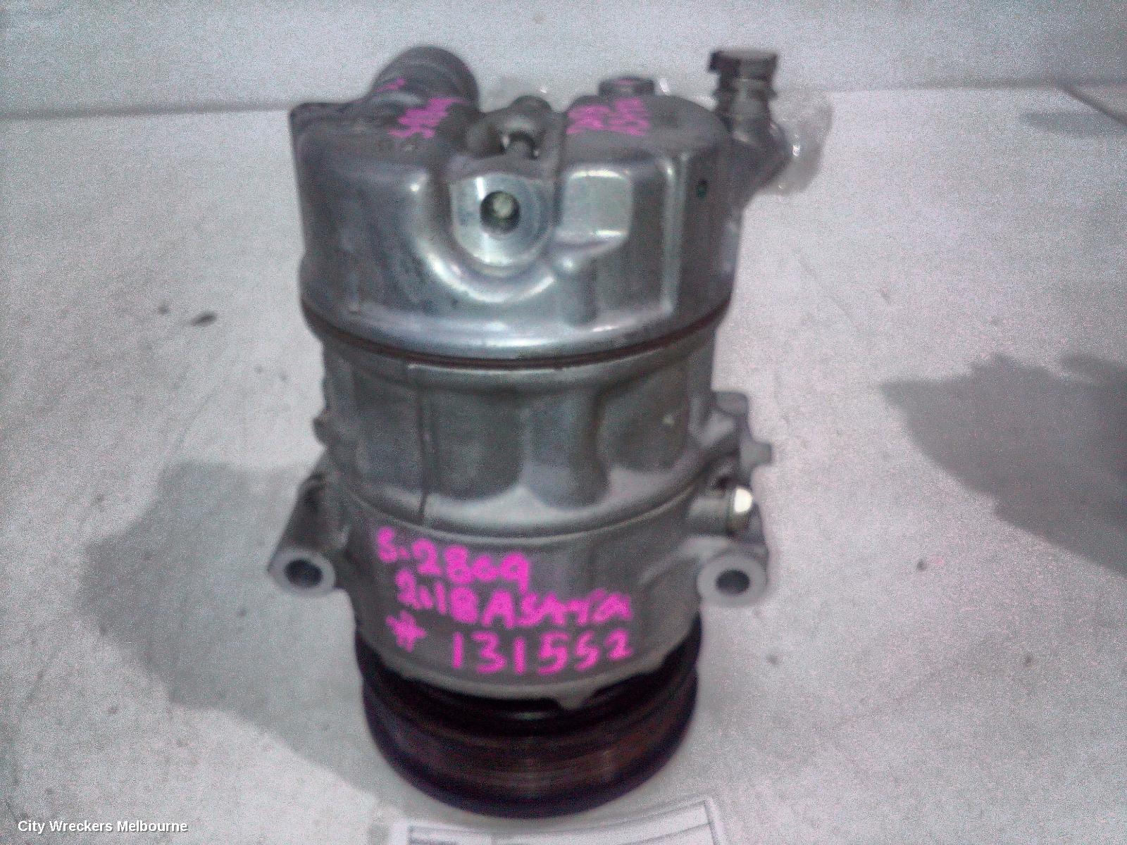 HOLDEN ASTRA A/C COMPRESSOR, BK-BL, 1.4, PETROL, 09/2016 - 12/2020