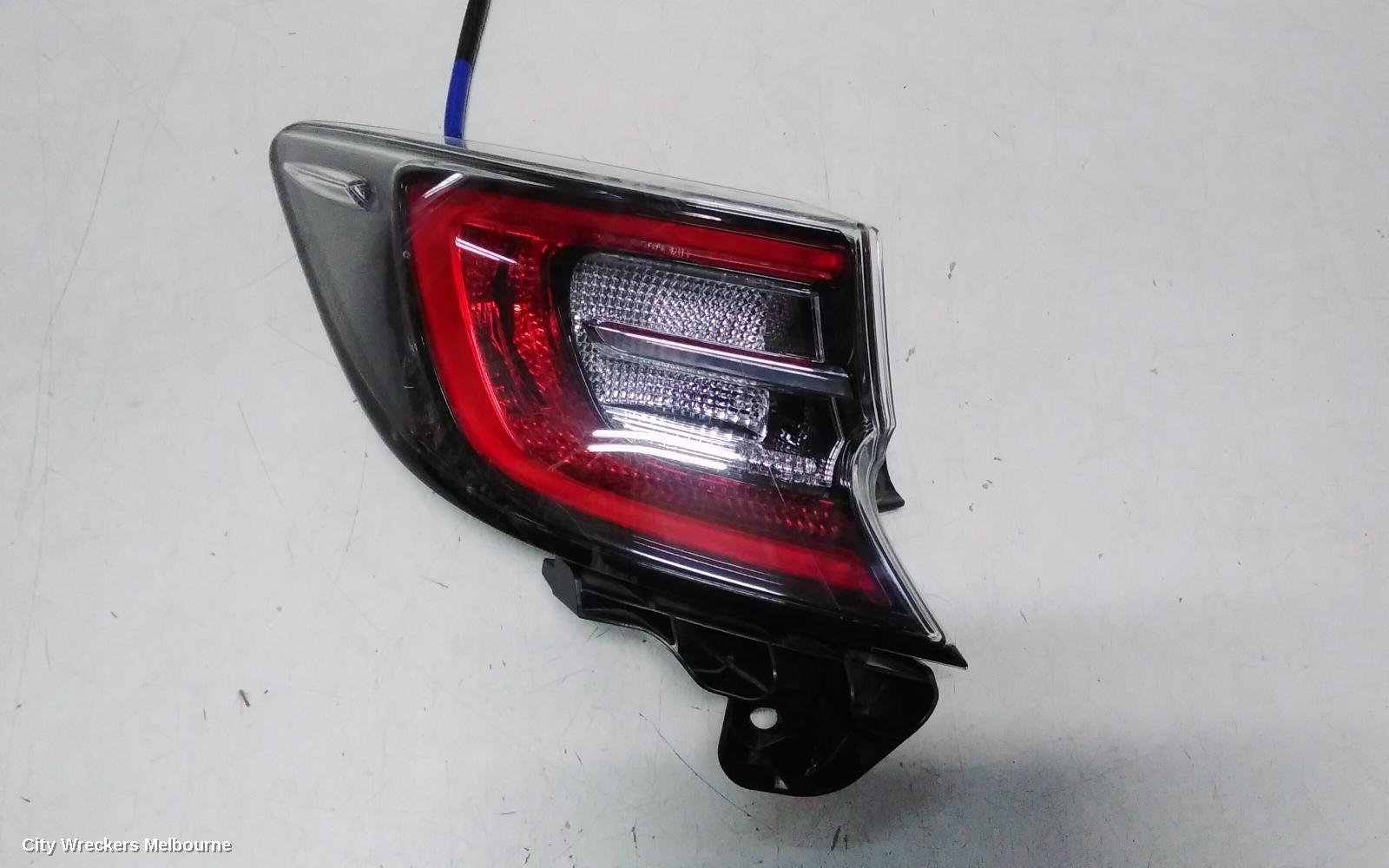 TOYOTA COROLLA LEFT TAILLIGHT, E210, IN BODY, HATCH, 07/2018 - 08/2022