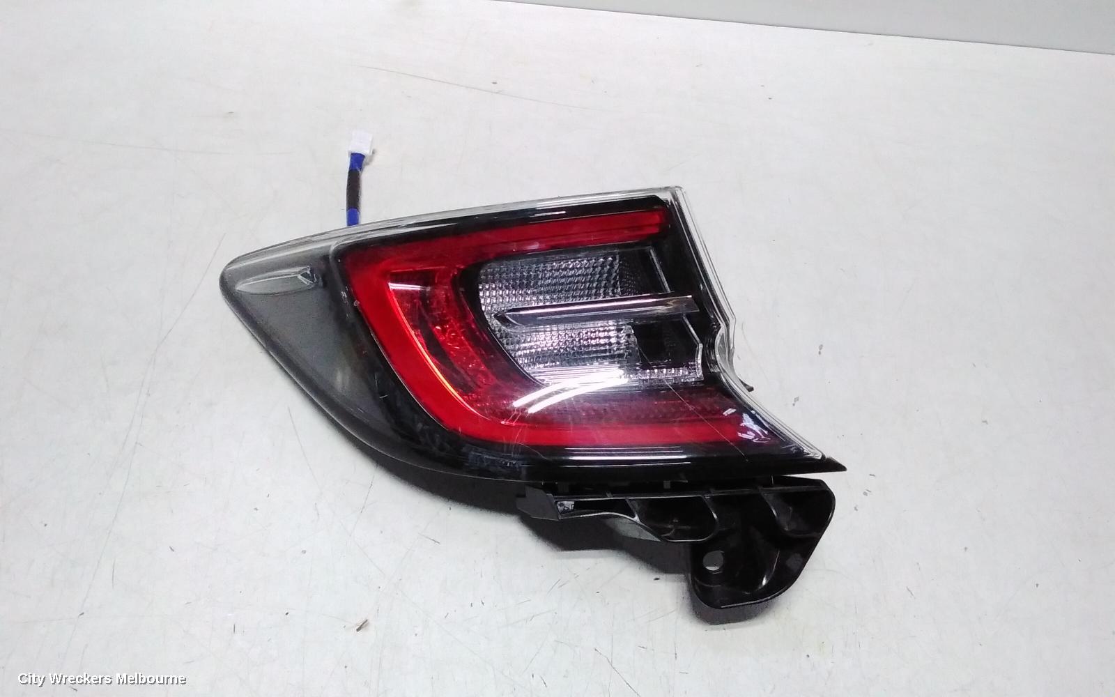 TOYOTA COROLLA LEFT TAILLIGHT, E210, IN BODY, HATCH, 07/2018 - 08/2022