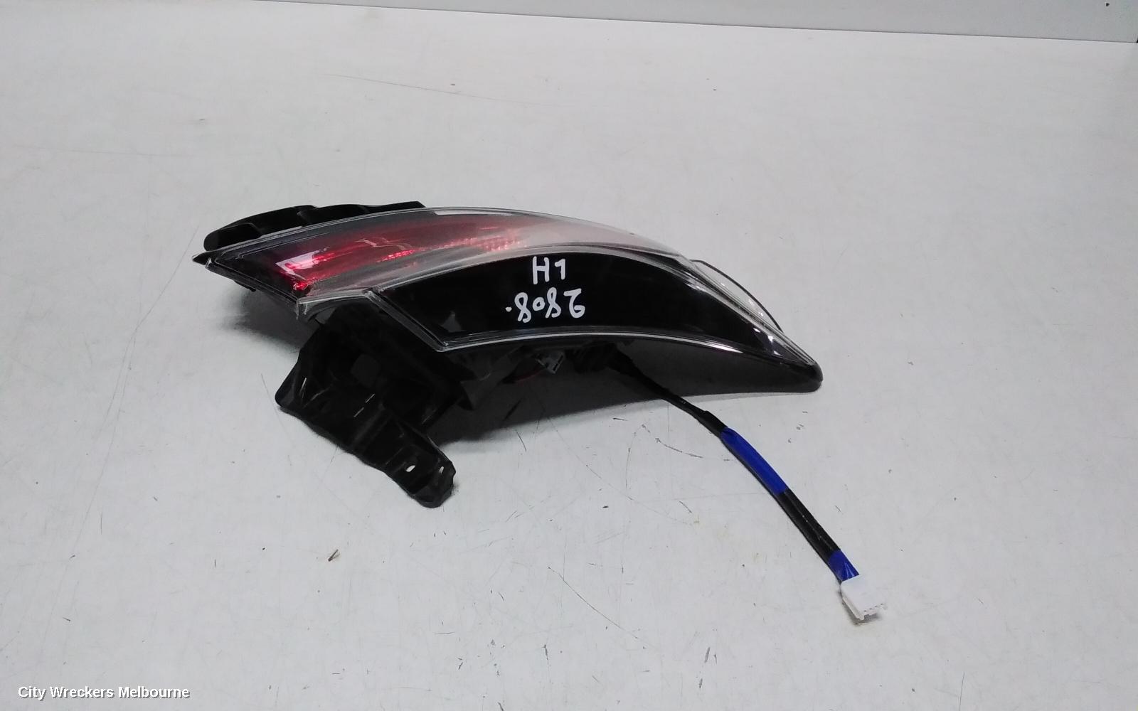 TOYOTA COROLLA LEFT TAILLIGHT, E210, IN BODY, HATCH, 07/2018 - 08/2022