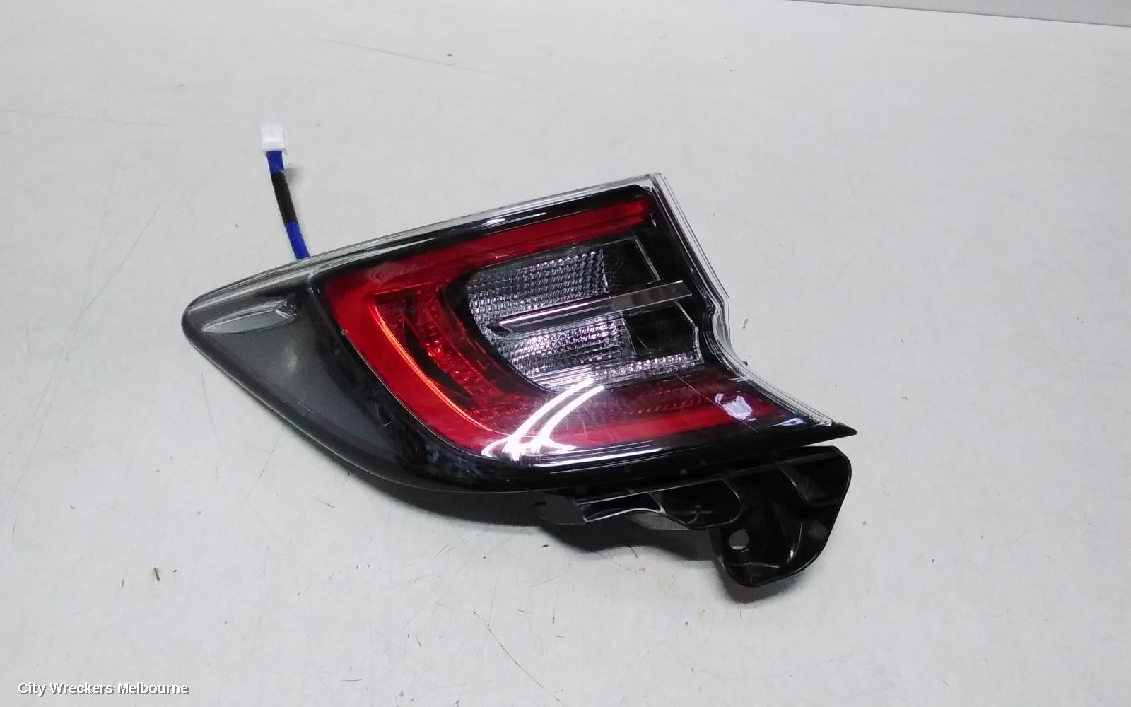 TOYOTA COROLLA LEFT TAILLIGHT, E210, IN BODY, HATCH, 07/2018 - 08/2022