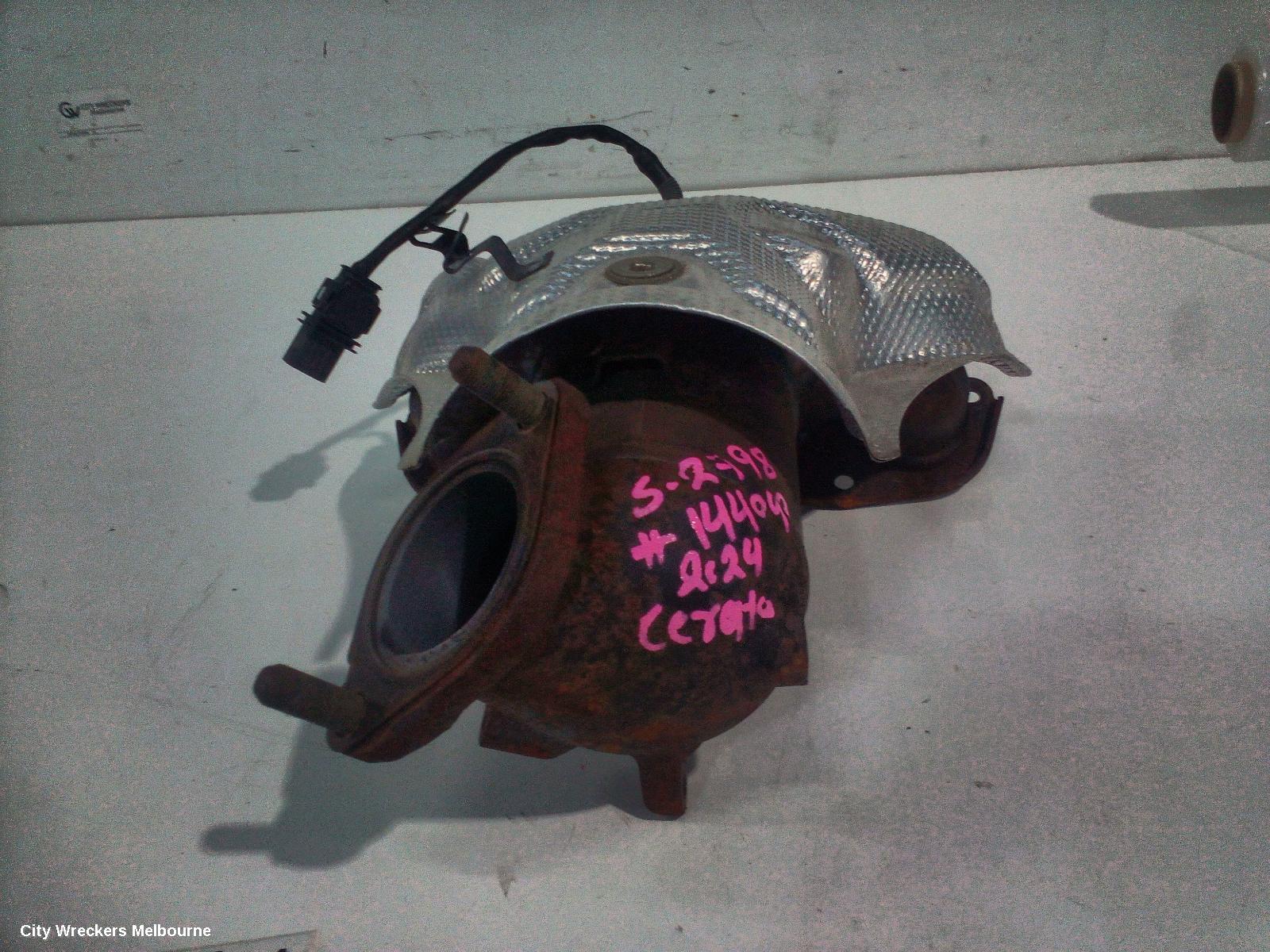 KIA CERATO CATALYTIC CONVERTER, MANIFOLD-CAT TYPE, 2.0, PETROL, BD, 04/2018 ONWARDS
