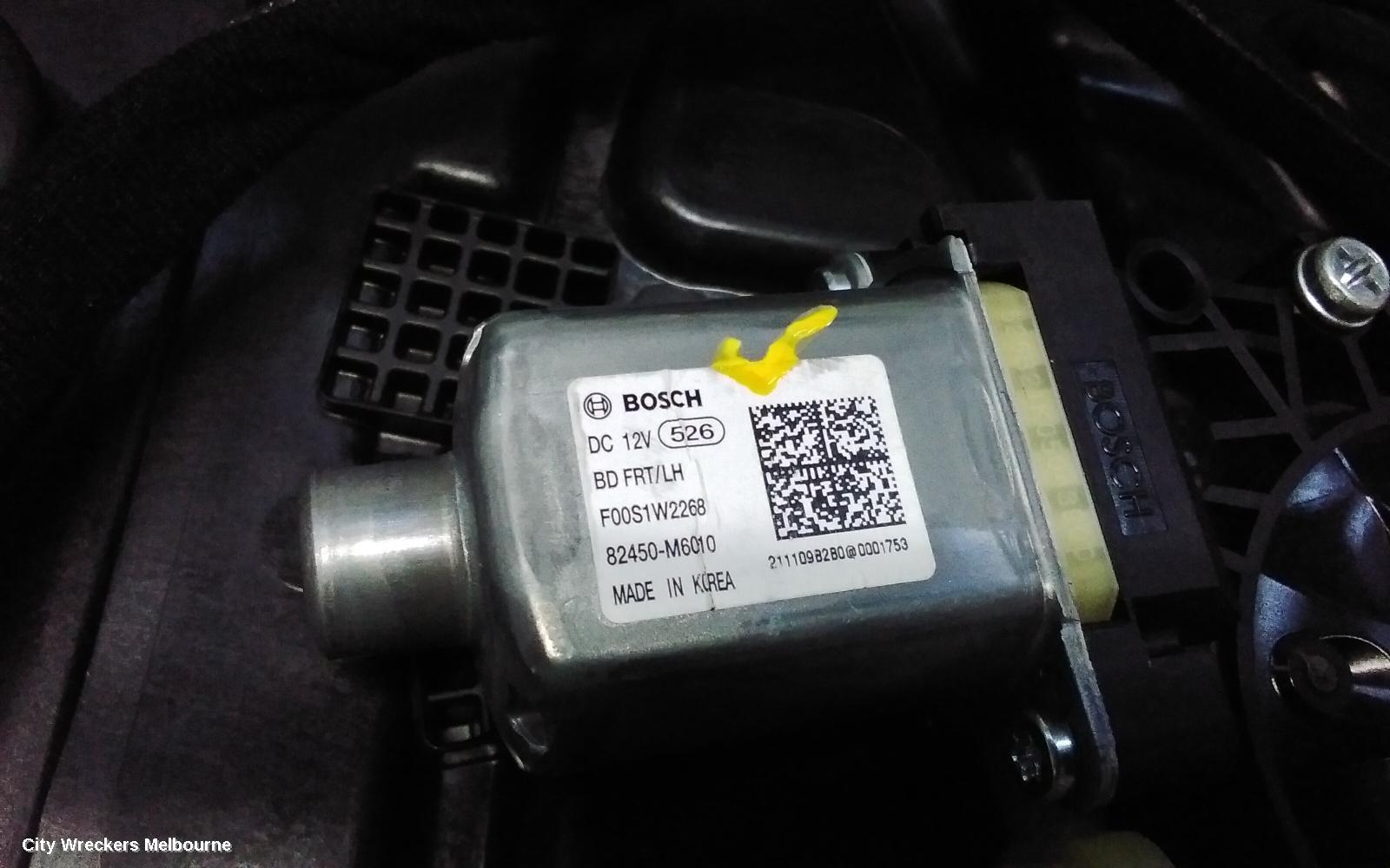 KIA CERATO LEFT FRONT WINDOW REG/MOTOR, BD, SEDAN/HATCH, DOOR REG ASSY (REG AND MOTOR), 04/2018 - 09/2024
