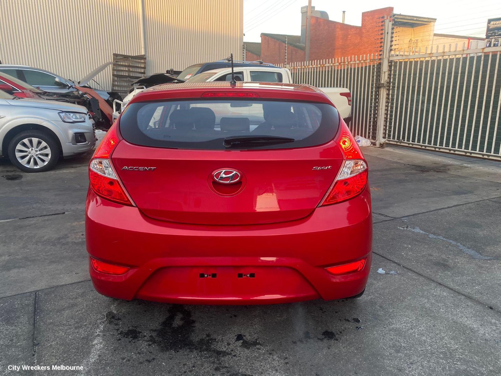 HYUNDAI ACCENT STEERING COLUMN, RB, KEY IGNITION TYPE, 05/2011 - 12/2019