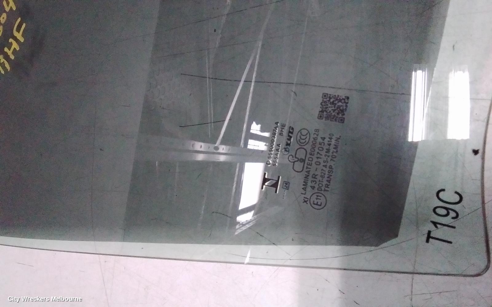 CHERY OMODA 5 RIGHT FRONT DOOR WINDOW, T34/T19C, 12/2022 ONWARDS
