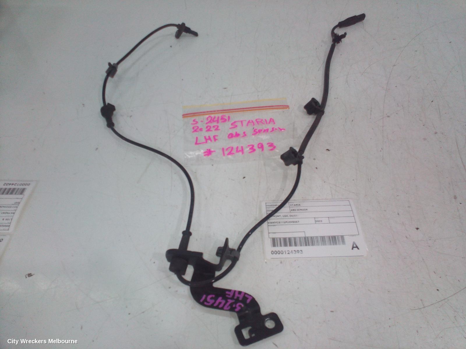 HYUNDAI STARIA ABS SENSOR, LH FRONT, US4, 04/2021 ONWARDS