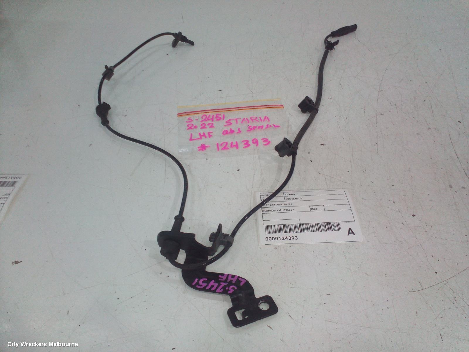 HYUNDAI STARIA ABS SENSOR, LH FRONT, US4, 04/2021 ONWARDS