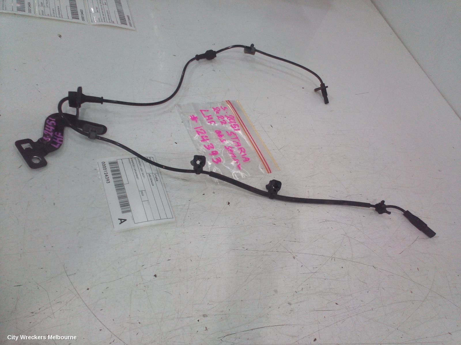HYUNDAI STARIA ABS SENSOR, LH FRONT, US4, 04/2021 ONWARDS