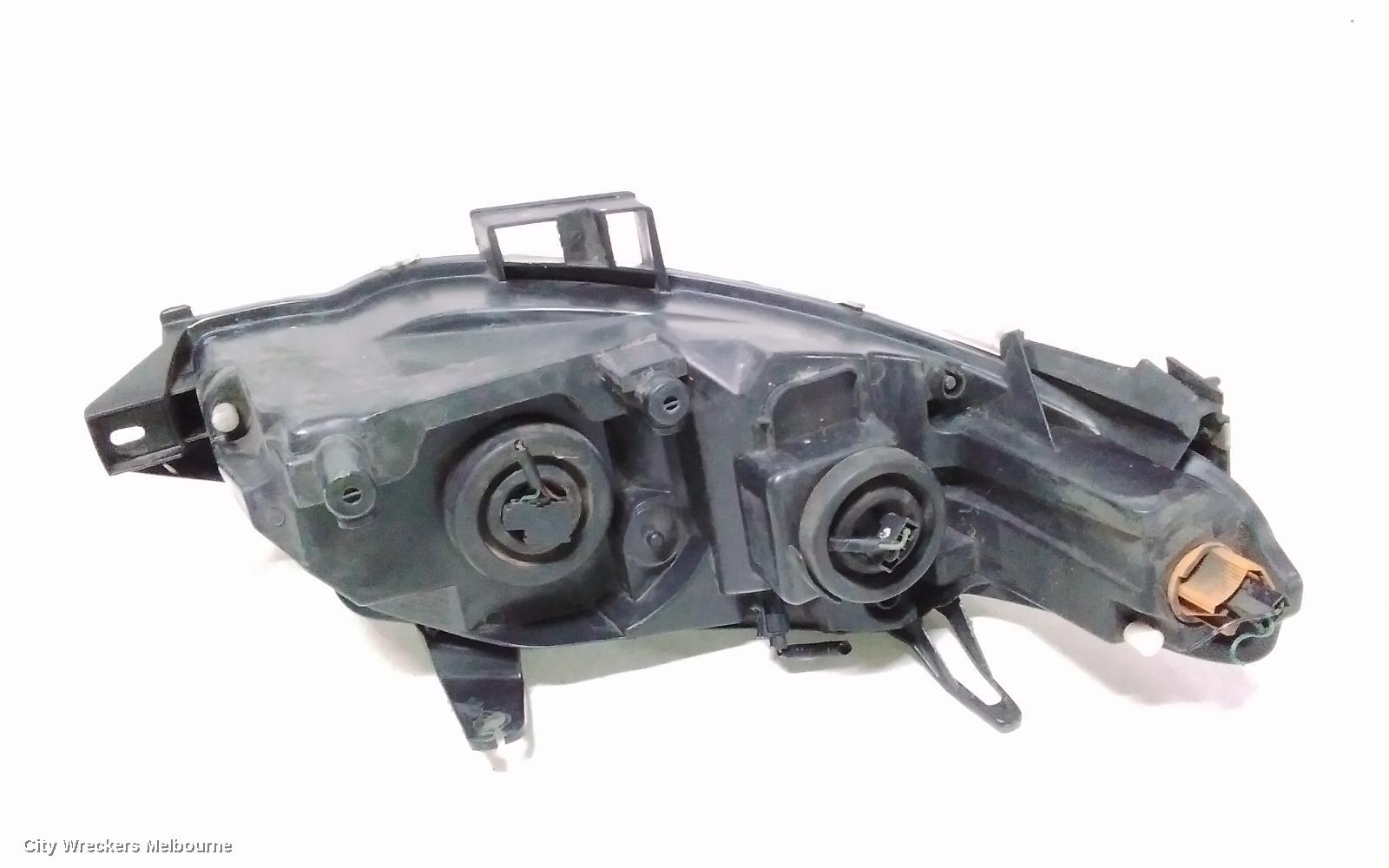 FORD FALCON LEFT HEADLAMP, BA-BF1, XT, BLACK INSERT TYPE, 10/2002 - 08/2006