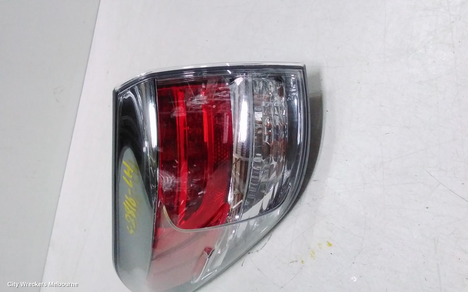 LEXUS RX SERIES LEFT TAILLIGHT, AL10, IN BODY, 06/2012 - 08/2015