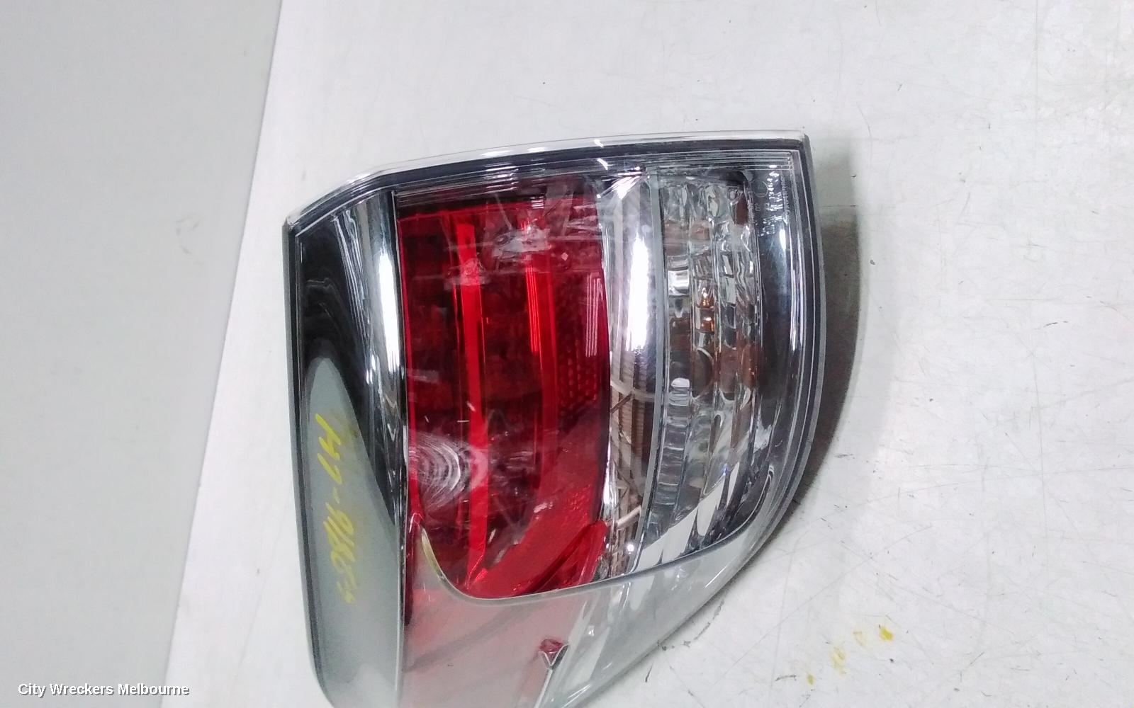 LEXUS RX SERIES LEFT TAILLIGHT, AL10, IN BODY, 06/2012 - 08/2015