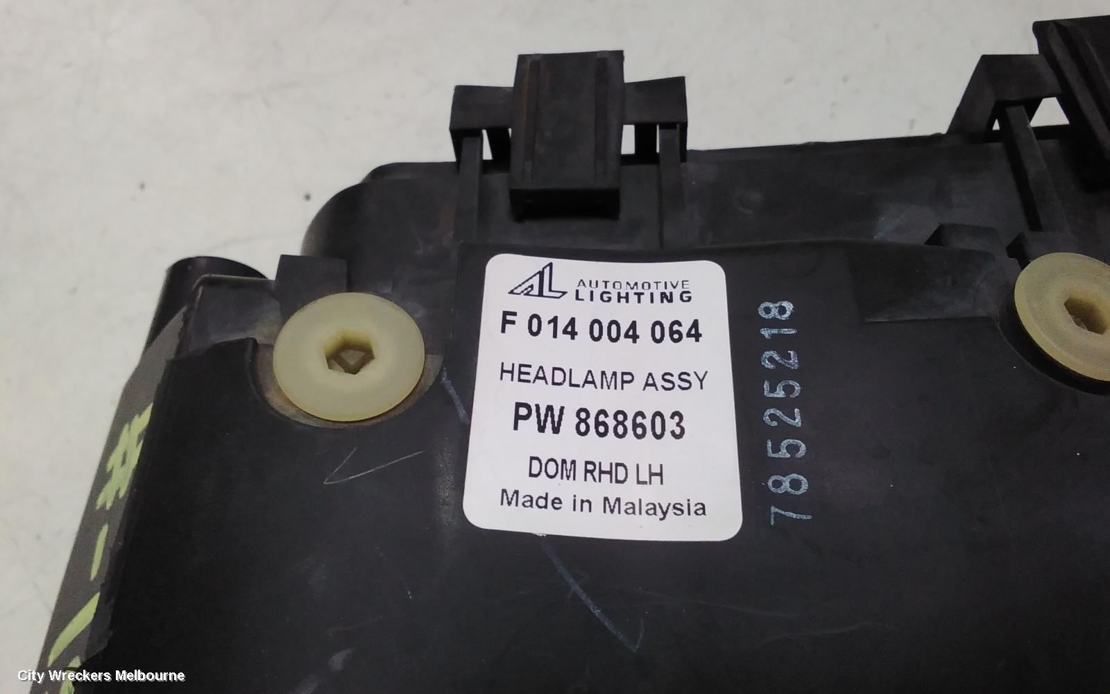PROTON SATRIA LEFT HEADLAMP, BS, 01/2007 - 02/2012
