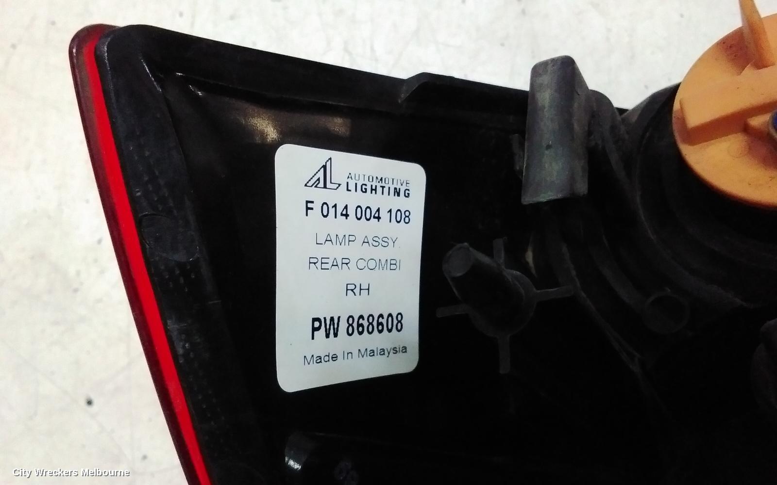 PROTON SATRIA RIGHT TAILLIGHT, BS, 01/2007 - 02/2012