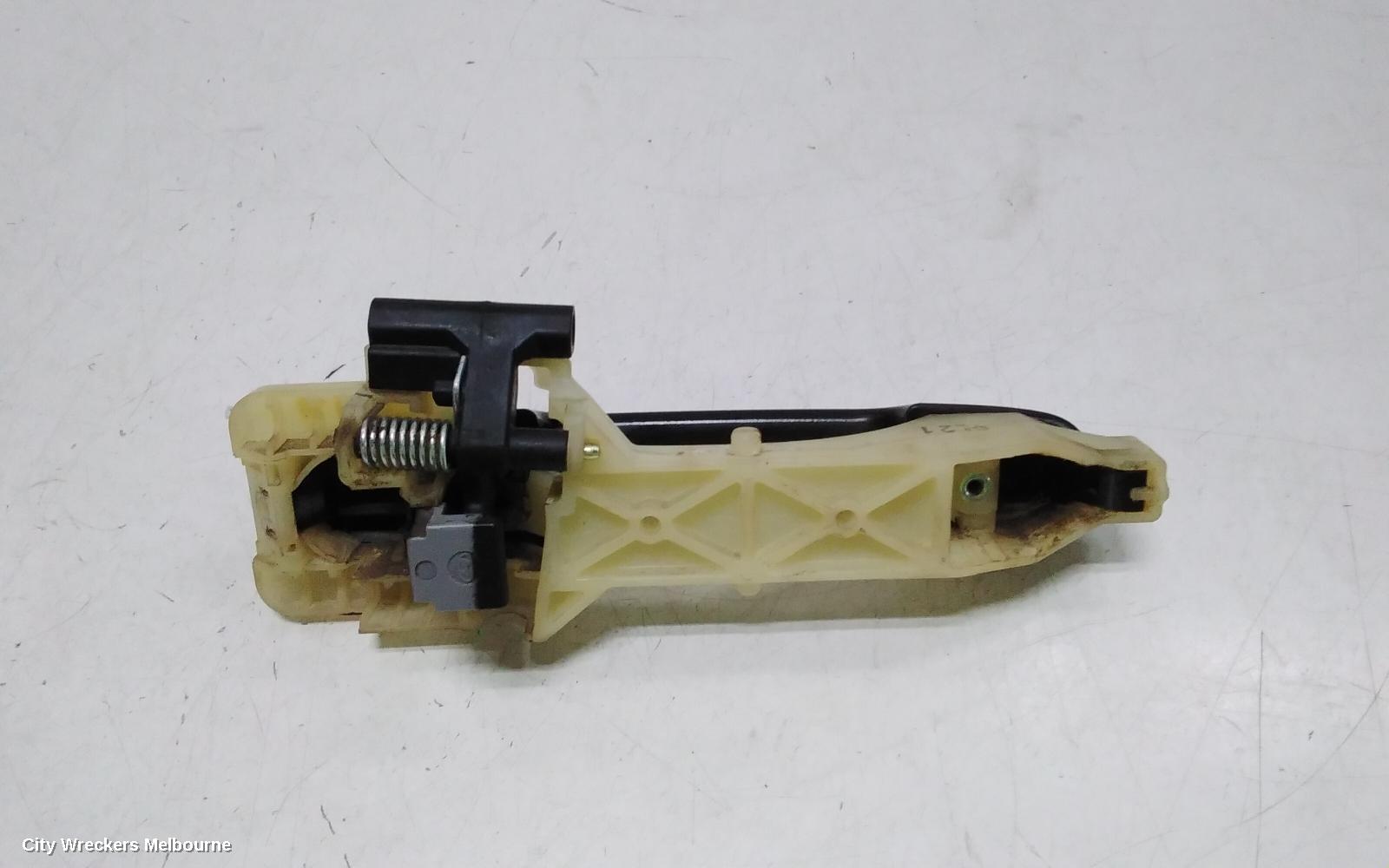 HYUNDAI I30 DOOR HANDLE, OUTER, LH FRONT, BLACK, FD, 09/2007 ONWARDS2012