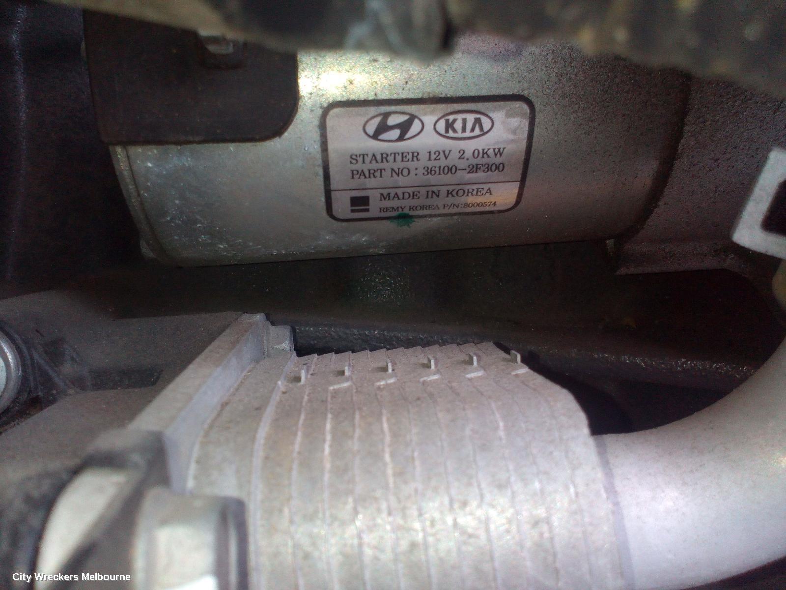 KIA SORENTO STARTER, DIESEL, 2.2, D4HB, TURBO, UM, 03/2015 - 01/2020
