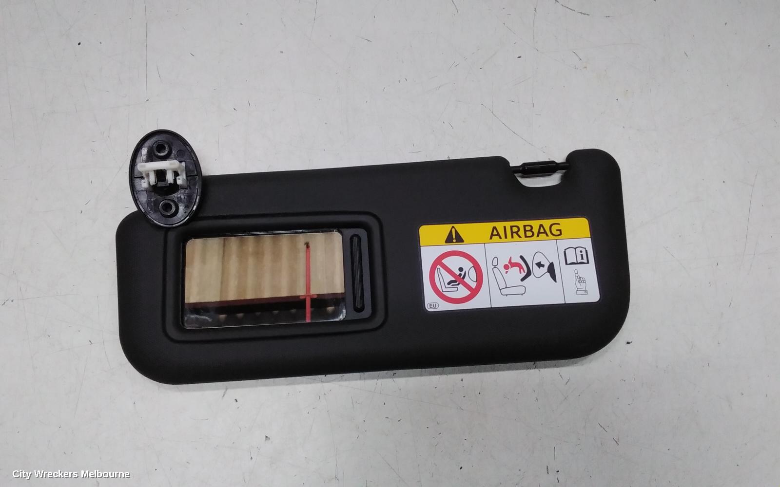 TOYOTA COROLLA SUNVISOR, E210, LH SIDE, 07/2018 ONWARDS