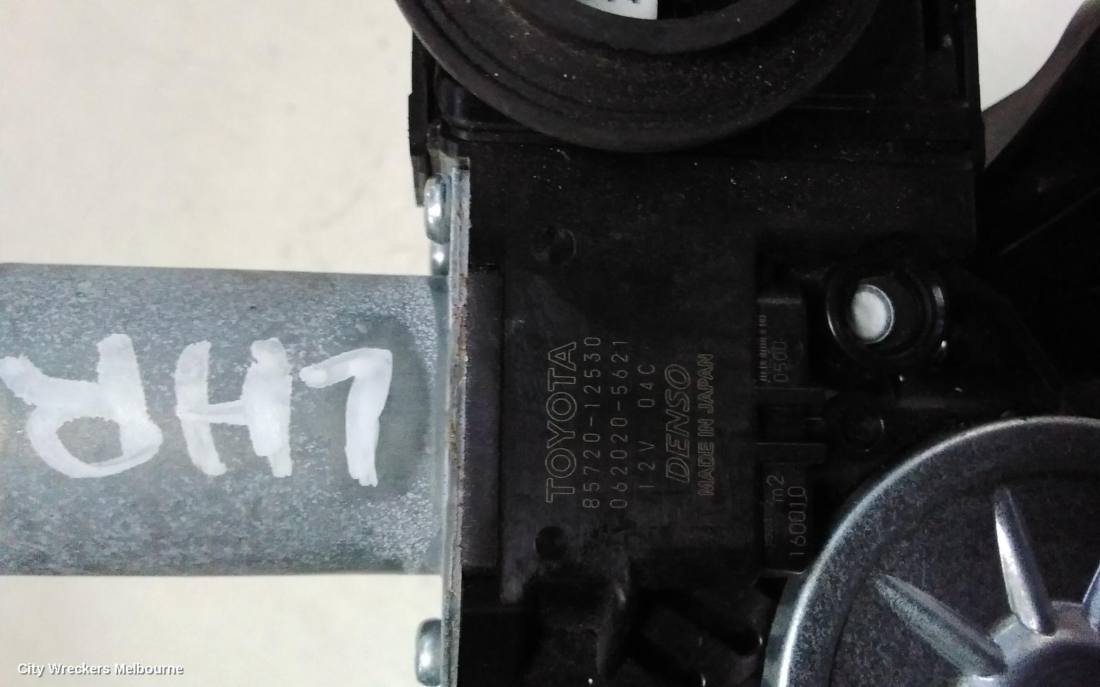 TOYOTA COROLLA LEFT REAR WND REG/MOTOR, E210, 07/2018 ONWARDS