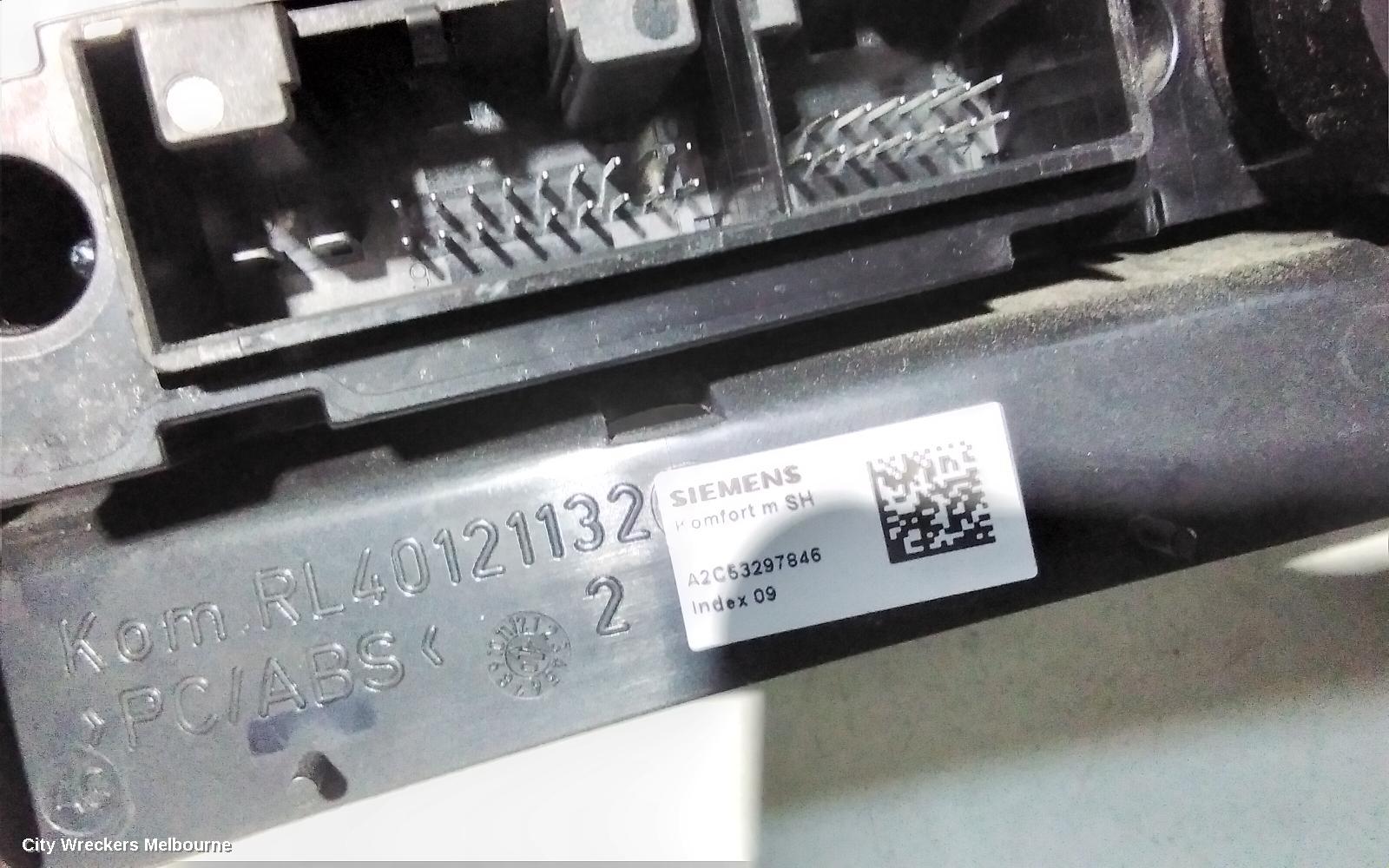 AUDI A5 HEATER/AC CONTROLS, THREE ZONE CLIMATE CONTROL, 8T, HEATED TYPE, 10/2007 - 08/2011
