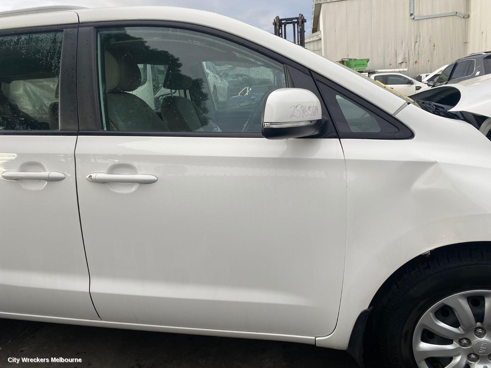 KIA CARNIVAL/GRAND CARNIVAL LEFT FRONT DOOR WINDOW, YP, 02/2015 - 10/2020