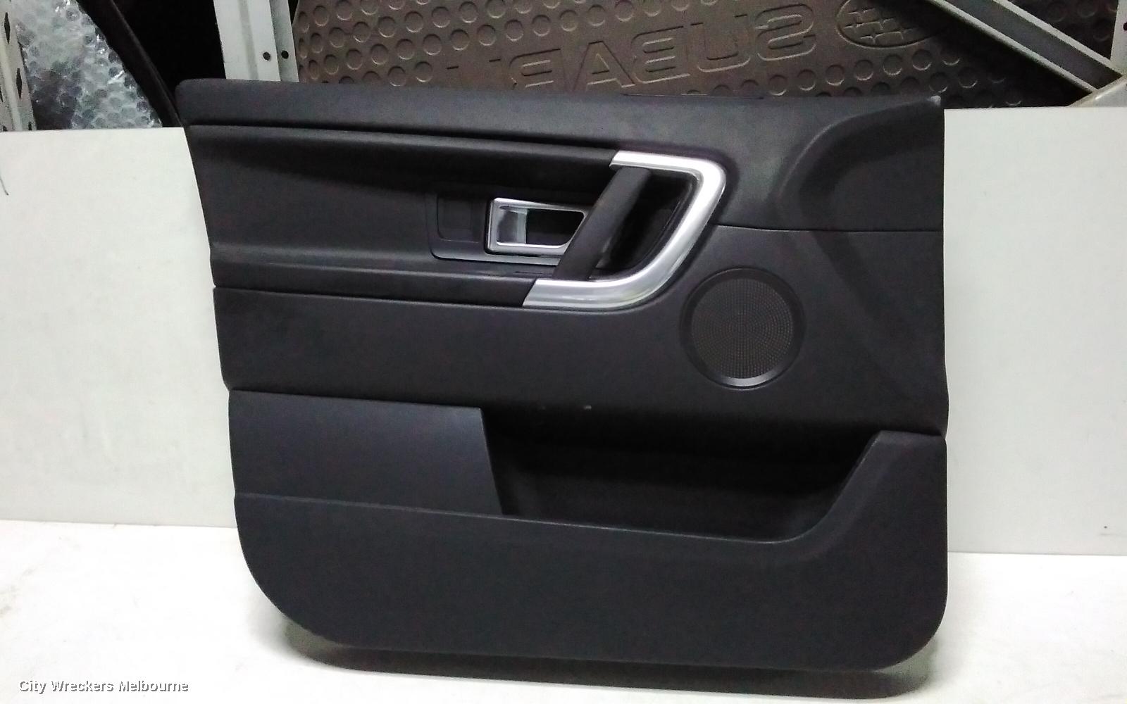 LAND ROVER DISCOVERY SPORT DOOR TRIM, LH FRONT, L550, LEATHER, BLACK, SE/HSE, 01/2015 - 06/2019