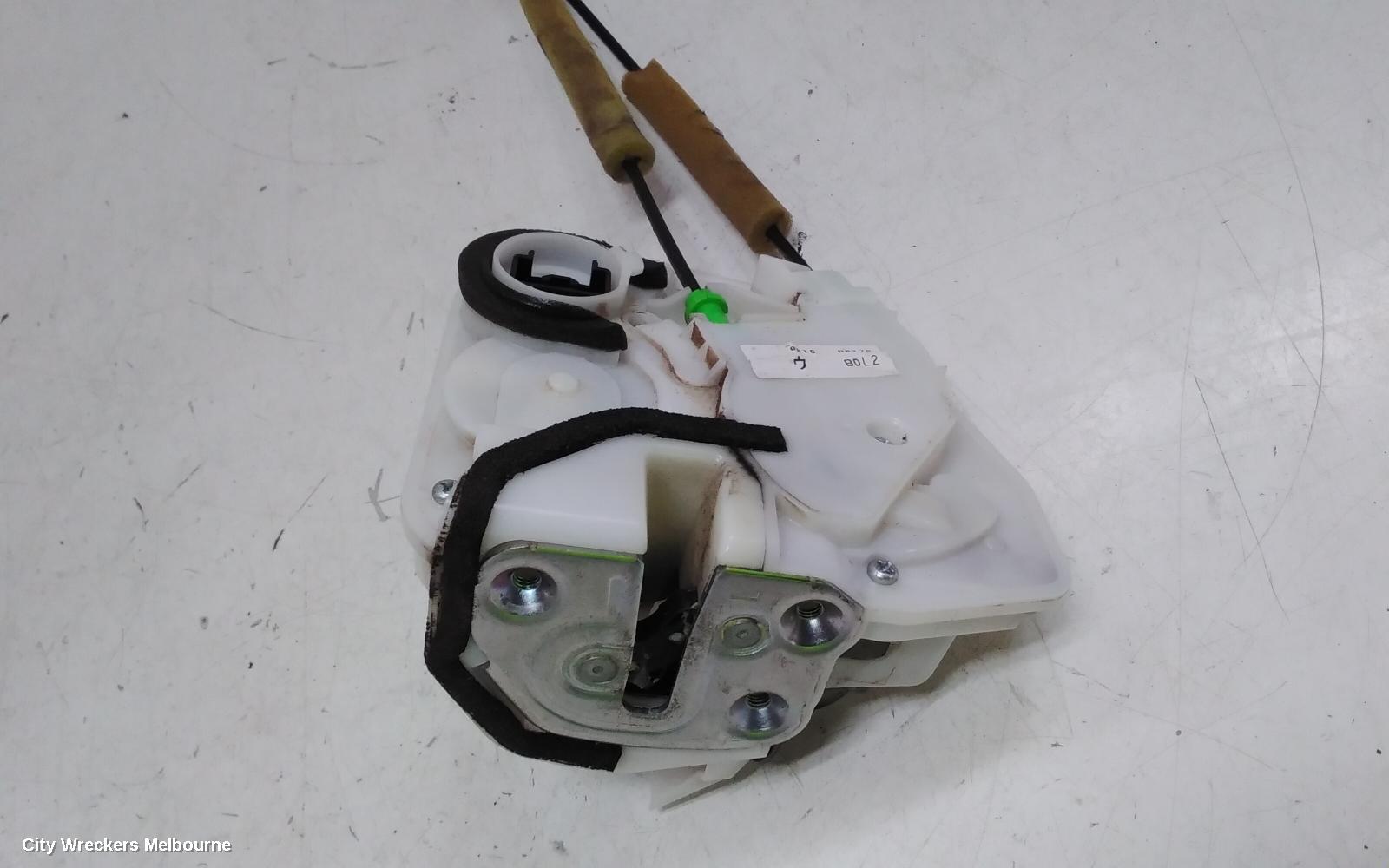 MAZDA 3 DOOR/BOOT/GATE LOCK, LEFT FRONT DOOR LOCK, BL, 04/2009 - 10/2013