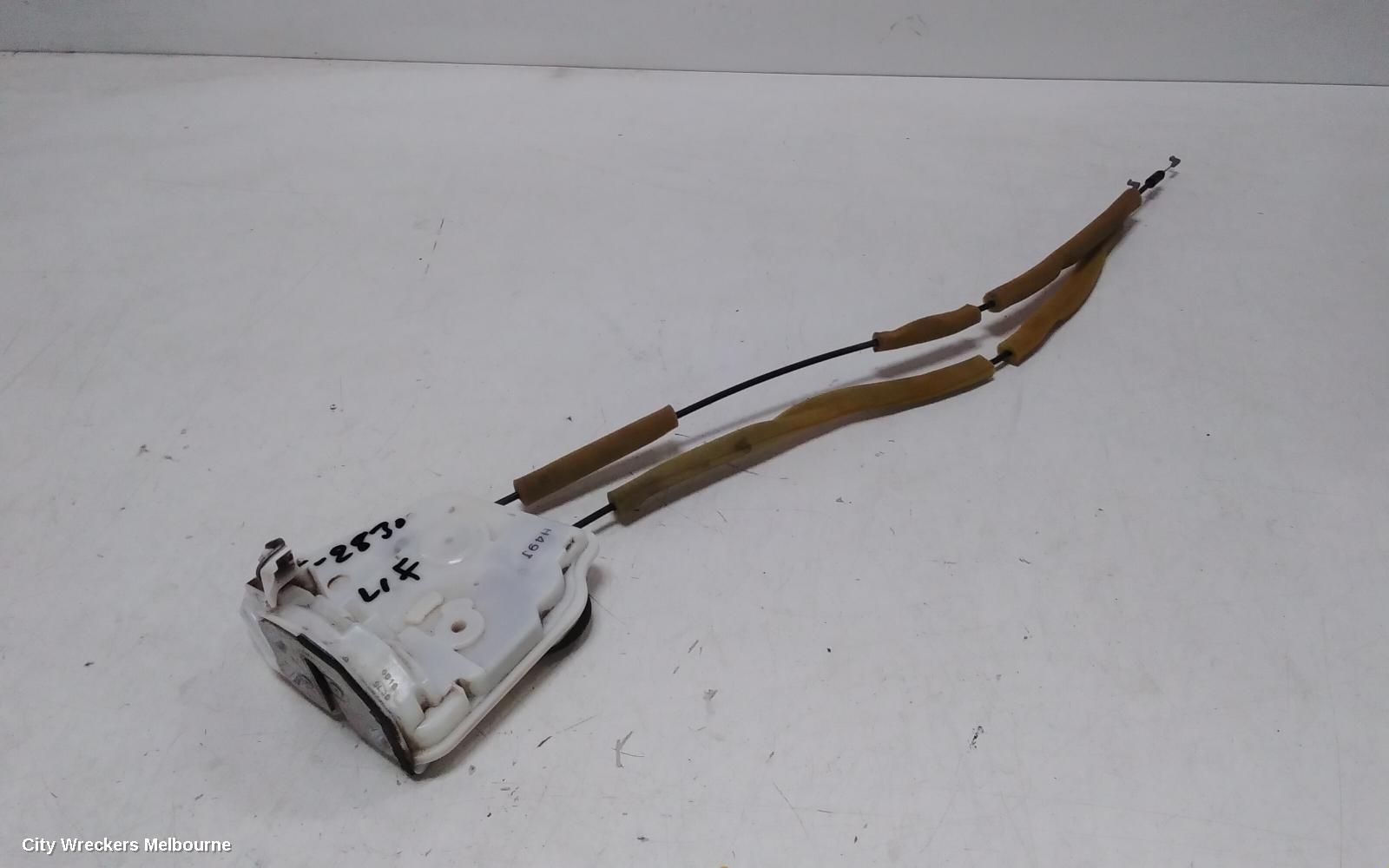 MAZDA 3 DOOR/BOOT/GATE LOCK, LEFT FRONT DOOR LOCK, BL, 04/2009 - 10/2013