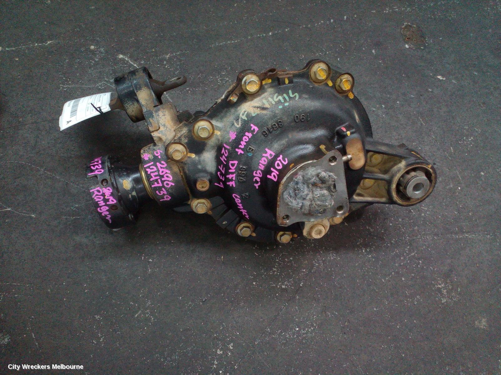 FORD RANGER DIFFERENTIAL CENTRE, FRONT, 3.2, DIESEL, AUTO T/M, PX, 3.73 RATIO, 06/2011 - 04/2022