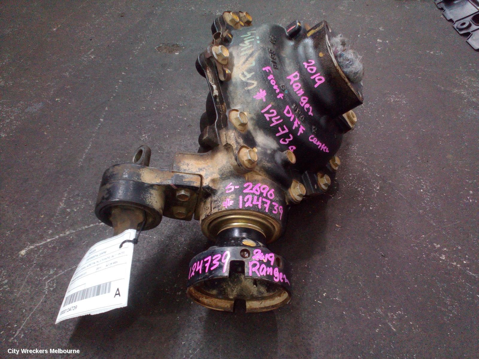 FORD RANGER DIFFERENTIAL CENTRE, FRONT, 3.2, DIESEL, AUTO T/M, PX, 3.73 RATIO, 06/2011 - 04/2022