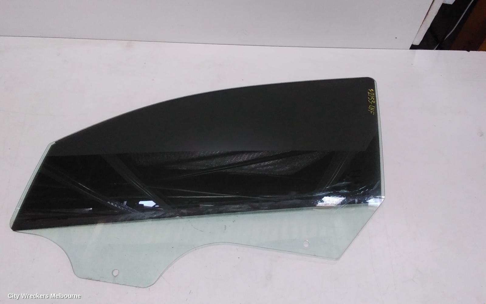DODGE CALIBER LEFT FRONT DOOR WINDOW, PM, 08/2006 - 12/2012