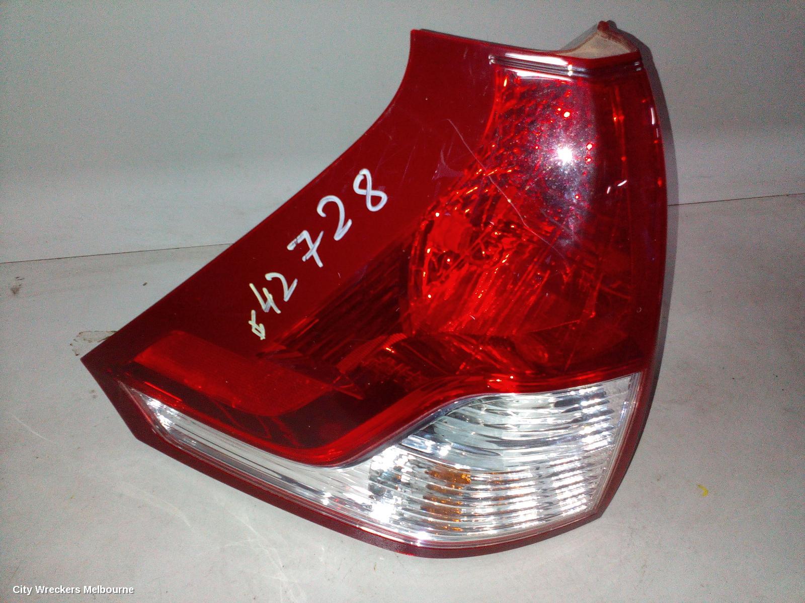 HONDA CRV LEFT TAILLIGHT, RM, LOWER, PETROL TYPE, 11/2012 - 10/2014