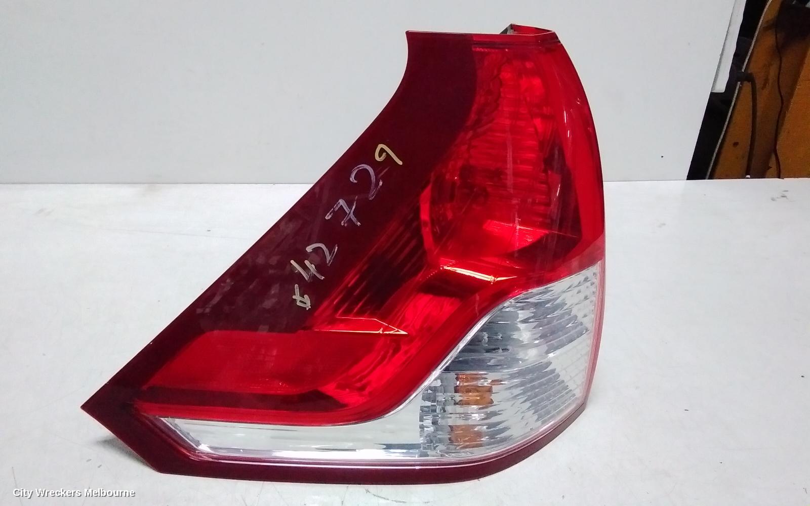 HONDA CRV LEFT TAILLIGHT, RM, LOWER, PETROL TYPE, 11/2012 - 10/2014