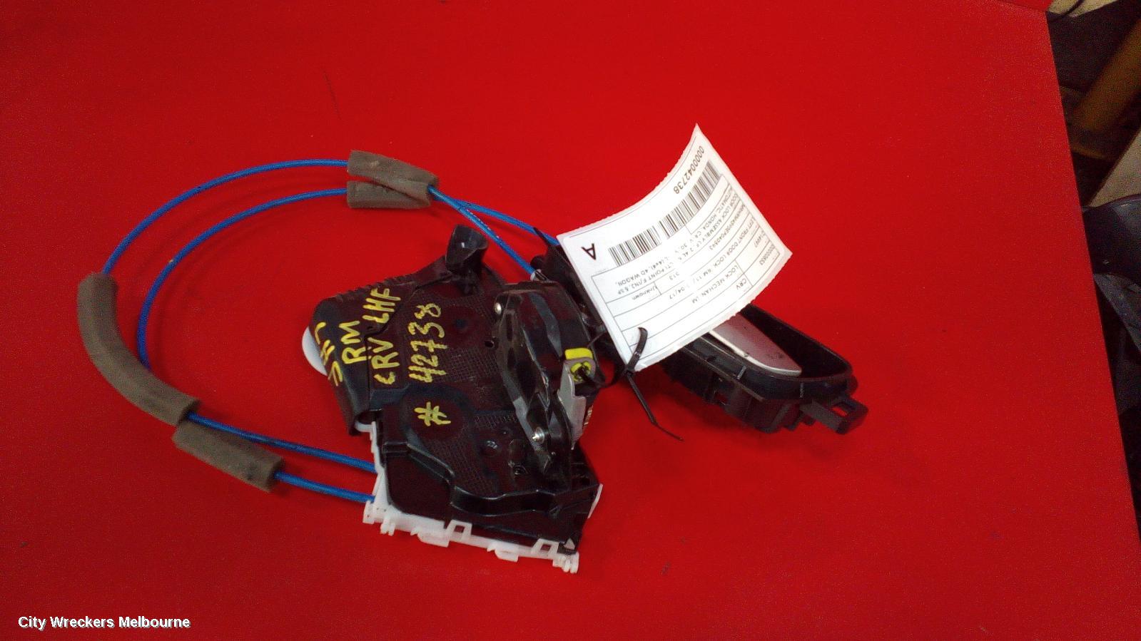 HONDA CRV DOOR/BOOT/GATE LOCK, LEFT FRONT DOOR LOCK, RM 11/2012 - 04/2017