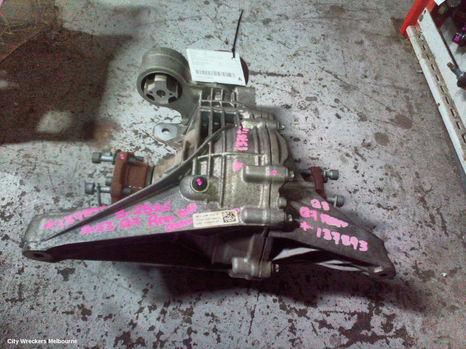 AUDI Q7 DIFFERENTIAL CENTRE, REAR, 4M, RZP CODE, 04/2020 ONWARDS