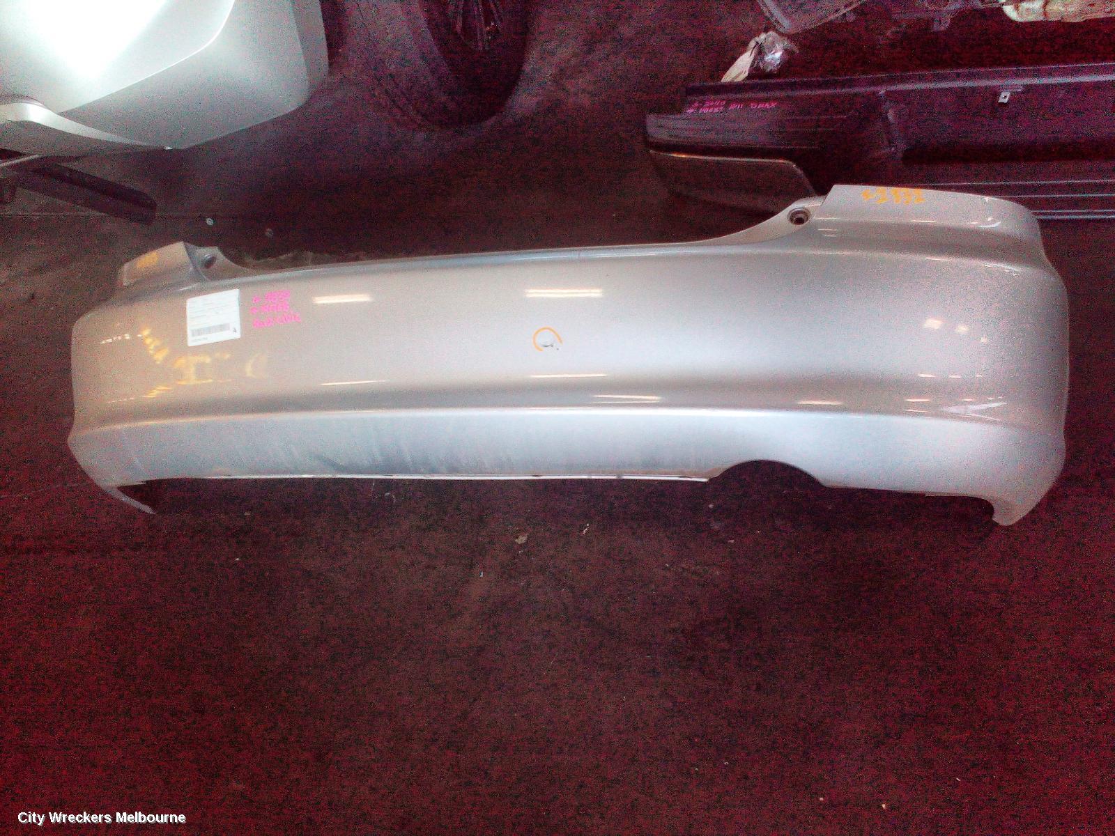 HONDA CIVIC REAR BUMPER, 7TH GEN, 5DR HATCH, NON SKIRT TYPE, 11/2000 - 09/2003