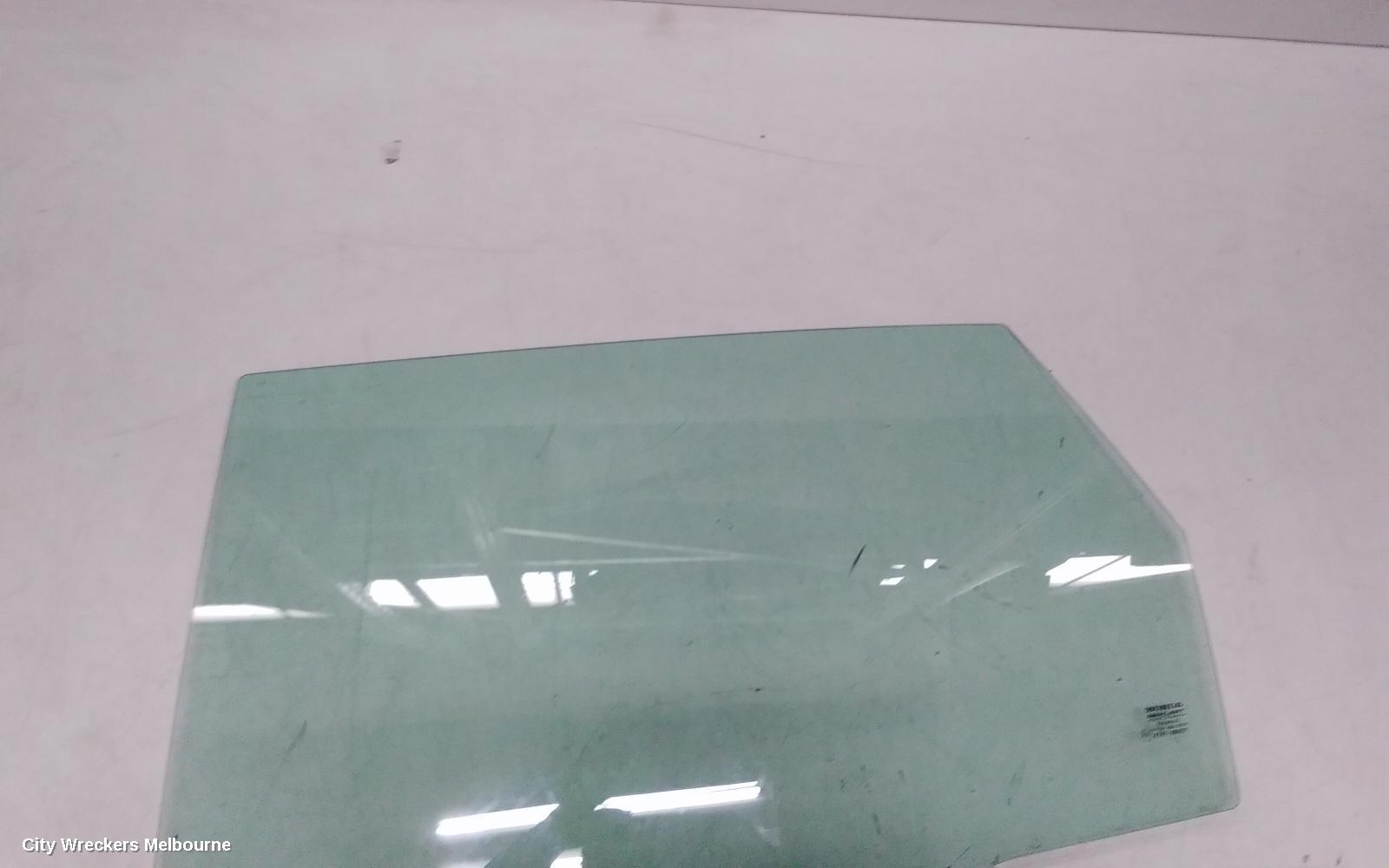 HONDA CIVIC LEFT REAR DOOR WINDOW, 7TH GEN, HATCH, 11/2000 - 12/2005