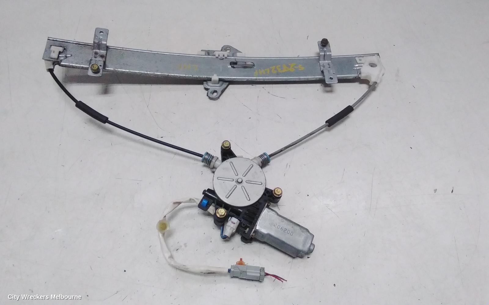 HONDA CIVIC LEFT FRONT WINDOW REG/MOTOR, 7TH GEN, POWER, 5DR HATCH, 11/2000 - 12/2005